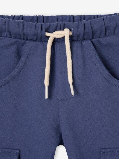 Ensemble T-shirt et pantalon en molleton bébé indigo - vertbaudet enfant 