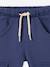 T-Shirt & Fleece Trousers Set for Babies indigo - vertbaudet enfant 