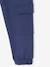 T-Shirt & Fleece Trousers Set for Babies indigo - vertbaudet enfant 