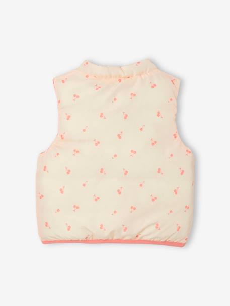 Reversible Bodywarmer for Babies coral - vertbaudet enfant 
