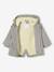 3-in-1 mid-season baby parka with detachable sherpa gilet sage green - vertbaudet enfant 