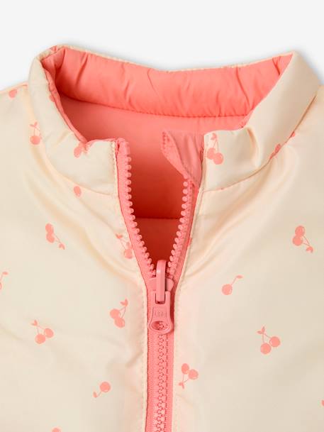 Reversible Bodywarmer for Babies coral - vertbaudet enfant 