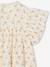Robe fille en gaze de coton imprimée beige+beige imprimé+rose+rose pâle+vanille - vertbaudet enfant 