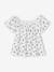 Blouse Imprimée fleurs fille blanc - vertbaudet enfant 
