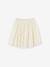 Occasion Wear Skirt with Embroidered Iridescent Flowers vanilla - vertbaudet enfant 