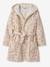 Bathrobe with Recycled Cotton for Children, Little Unicorn printed white - vertbaudet enfant 