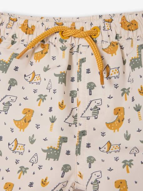 Printed Swim Shorts for Baby Boys ecru - vertbaudet enfant 