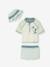 Swim Set: UV-Protection T-Shirt, Shorts & Bucket Hat for Babies mint green - vertbaudet enfant 