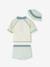 Swim Set: UV-Protection T-Shirt, Shorts & Bucket Hat for Babies mint green - vertbaudet enfant 