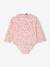 Long-Sleeved UV-Protection Swimsuit for Baby Girls pale pink - vertbaudet enfant 