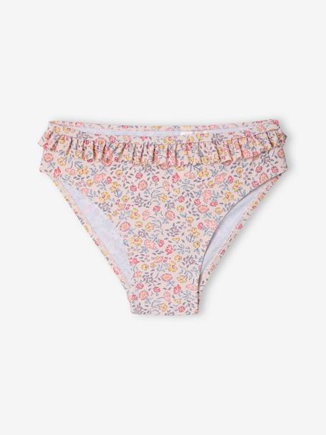Two-Piece UV Protection Swimsuit for Girls pale pink - vertbaudet enfant 