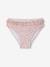Two-Piece UV Protection Swimsuit for Girls pale pink - vertbaudet enfant 