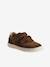 Leather Hook-&-Loop Trainers for Children, Designed for Autonomy brown - vertbaudet enfant 