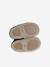 Pair of Two-Tone Elasticated Leather Shoes for Babies striped blue - vertbaudet enfant 