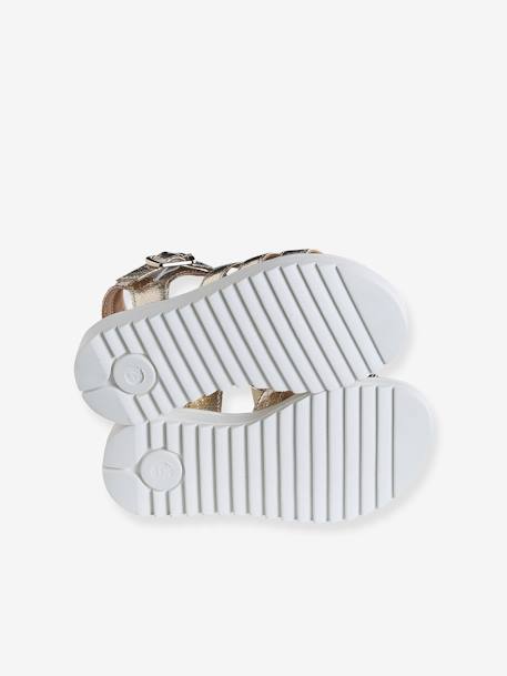 Multi-Strap Sandals, Designed for Autonomy black+gold - vertbaudet enfant 