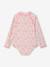 Long-Sleeved Swimsuit for Girls printed pink - vertbaudet enfant 