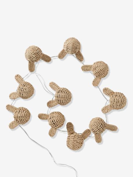 Guirlande lumineuse lapin beige - vertbaudet enfant 
