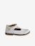 Leather Mary Jane Shoes for Baby Girls white - vertbaudet enfant 