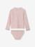Two-Piece UV Protection Swimsuit for Girls pale pink - vertbaudet enfant 