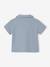 Short-Sleeved Shirt for Babies grey blue - vertbaudet enfant 