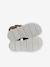 Leather Hook-&-Loop Sandals for Children, Designed for Autonomy camel - vertbaudet enfant 