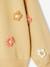 3D Floral Girls' Sweatshirt golden yellow - vertbaudet enfant 