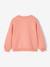 Sweat fille motif imprimé corail+pivoine+vanille+violet - vertbaudet enfant 