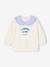 Sweat bébé à col Claudine écru - vertbaudet enfant 