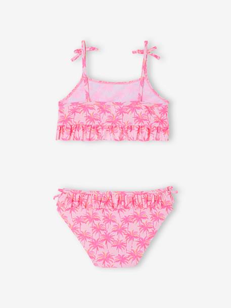 Two-Piece Swimsuit for Girls rose - vertbaudet enfant 