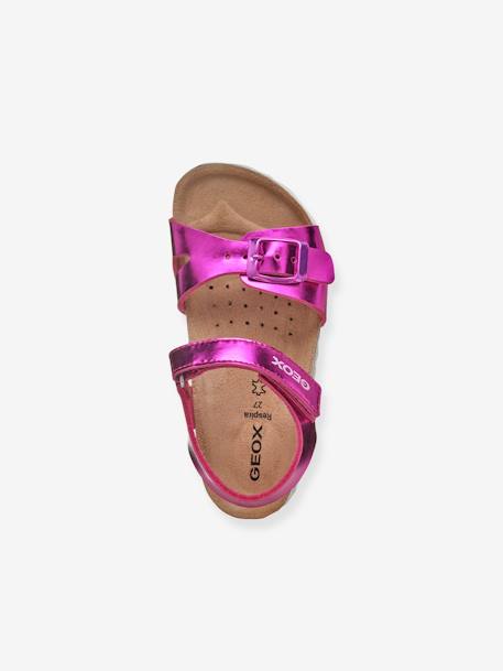 Sandals, J ADRIEL GIRL by GEOX® fuchsia - vertbaudet enfant 