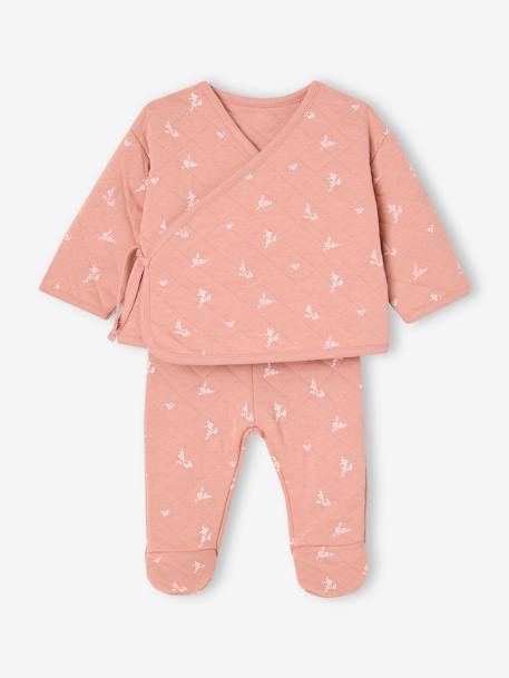 Floral newborn outfit rose - vertbaudet enfant 