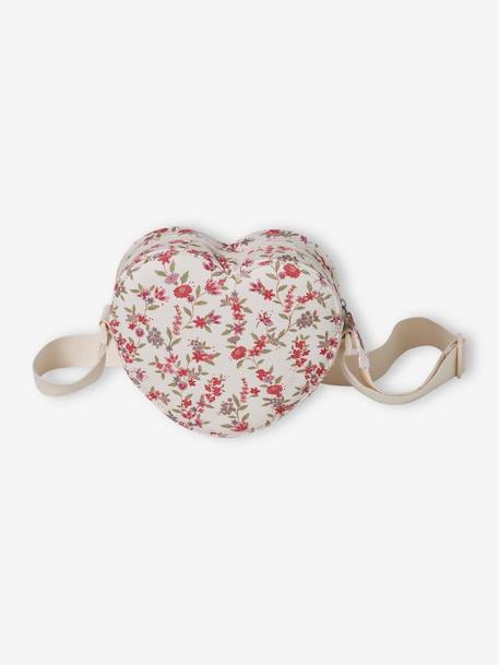 Heart-Shaped Bag for Girls ecru - vertbaudet enfant 
