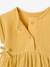 Robe bébé en gaze de coton ocre+vert - vertbaudet enfant 