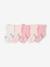 Pack of 5 Pairs of 'Cat' Socks for Babies pale pink - vertbaudet enfant 