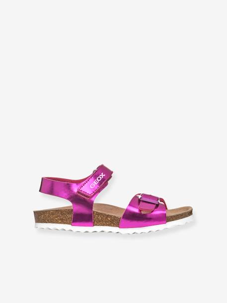 Sandals, J ADRIEL GIRL by GEOX® fuchsia - vertbaudet enfant 