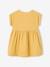 Robe bébé en gaze de coton ocre+vert - vertbaudet enfant 