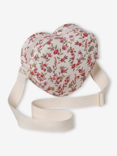 Heart-Shaped Bag for Girls ecru - vertbaudet enfant 