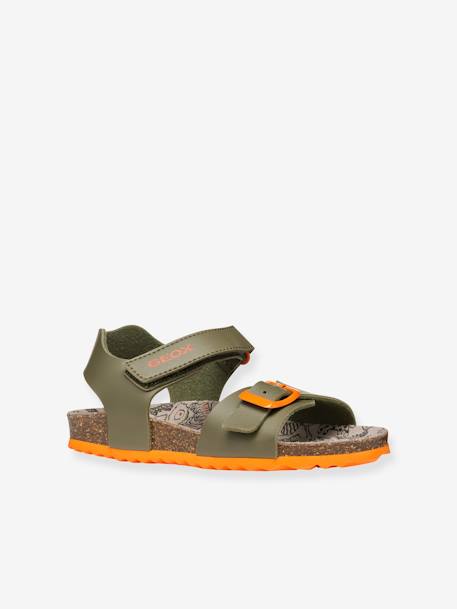 Sandals, J GHITA BOY by GEOX® khaki - vertbaudet enfant 