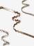Pack of 3 Thin Belts for Girls rose - vertbaudet enfant 