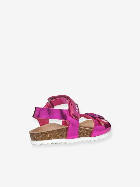 Sandals, J ADRIEL GIRL by GEOX® fuchsia - vertbaudet enfant 