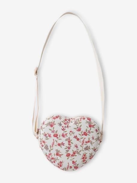 Heart-Shaped Bag for Girls ecru - vertbaudet enfant 