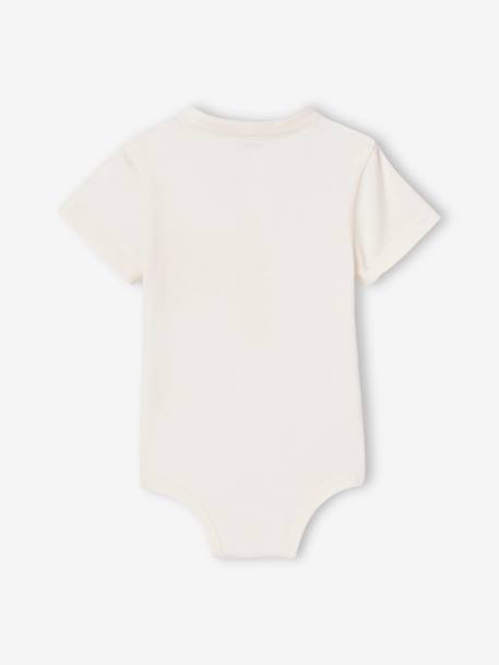 Lot de 2 bodies naissance col mao kaki - vertbaudet enfant 