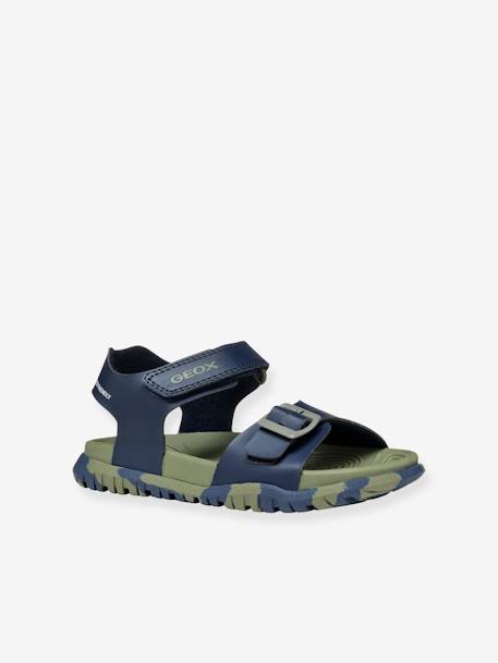 Sandals, J SANDAL FUSBETTO BO by GEOX® blue+navy blue - vertbaudet enfant 