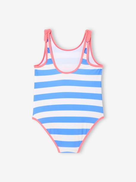One-Piece Swimsuit for Girls blue - vertbaudet enfant 