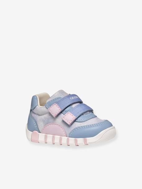 Baskets bébé premiers pas B Iupidoo Boy bleu - vertbaudet enfant 