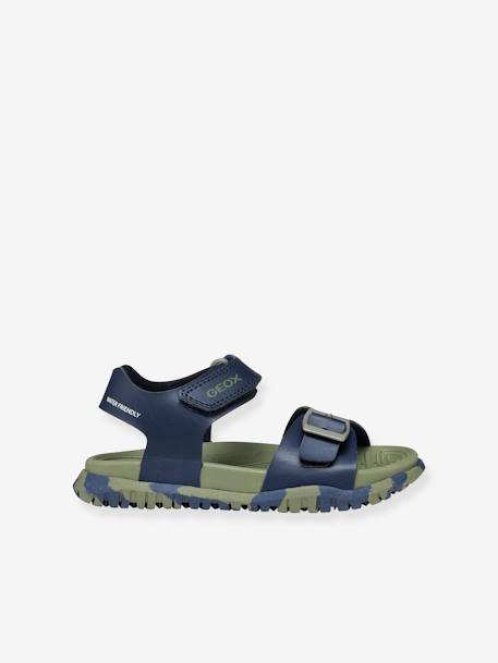 Sandals, J SANDAL FUSBETTO BO by GEOX® blue+navy blue - vertbaudet enfant 