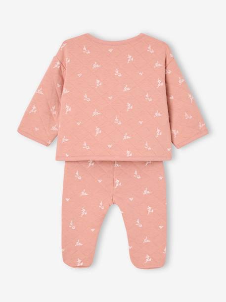 Floral newborn outfit rose - vertbaudet enfant 