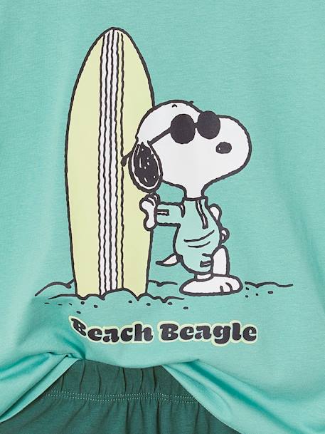 Peanuts® SNOOPY Surf Pyjamas emerald green - vertbaudet enfant 