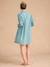 Nightshirt for Maternity & Nursing by ENVIE DE FRAISE emerald green+terracotta - vertbaudet enfant 