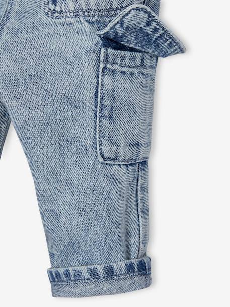 Baby battle jeans with elasticated waist double stone - vertbaudet enfant 